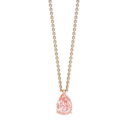 Emilio Jewelry GIA Certified 2.00 Carat Fancy Brown Pink Diamond Pendant