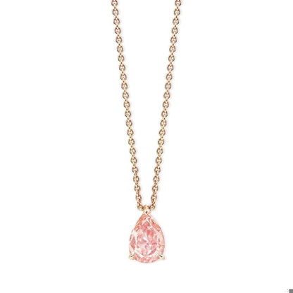 Emilio Jewelry GIA Certified 2.00 Carat Fancy Brown Pink Diamond Pendant
