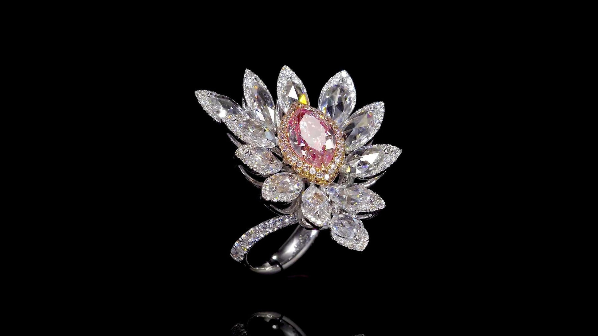Emilio Jewelry GIA Certified Pink Diamond Suite