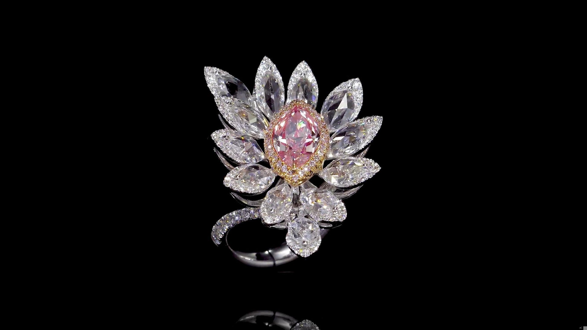 Emilio Jewelry GIA Certified Pink Diamond Suite
