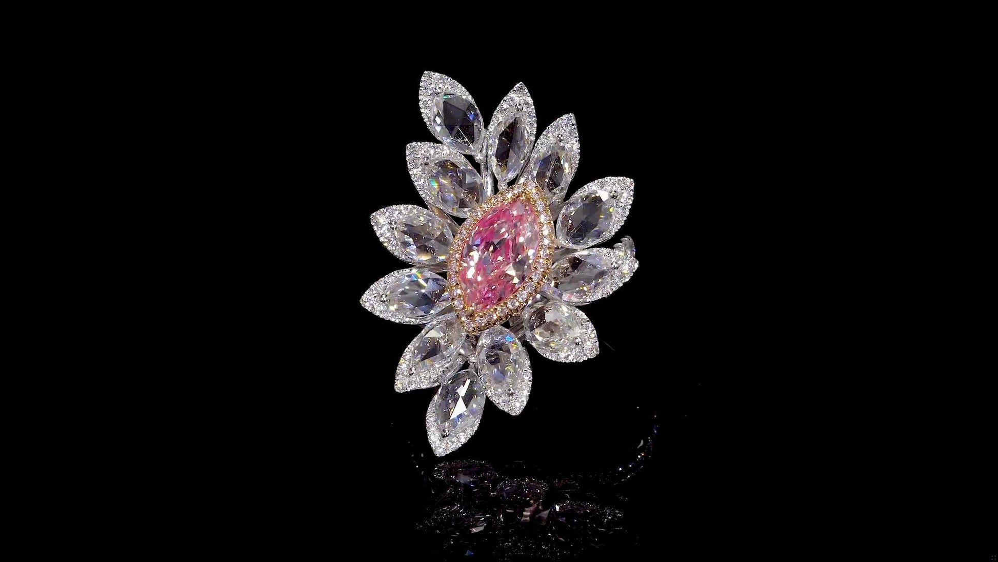 Emilio Jewelry GIA Certified Pink Diamond Suite