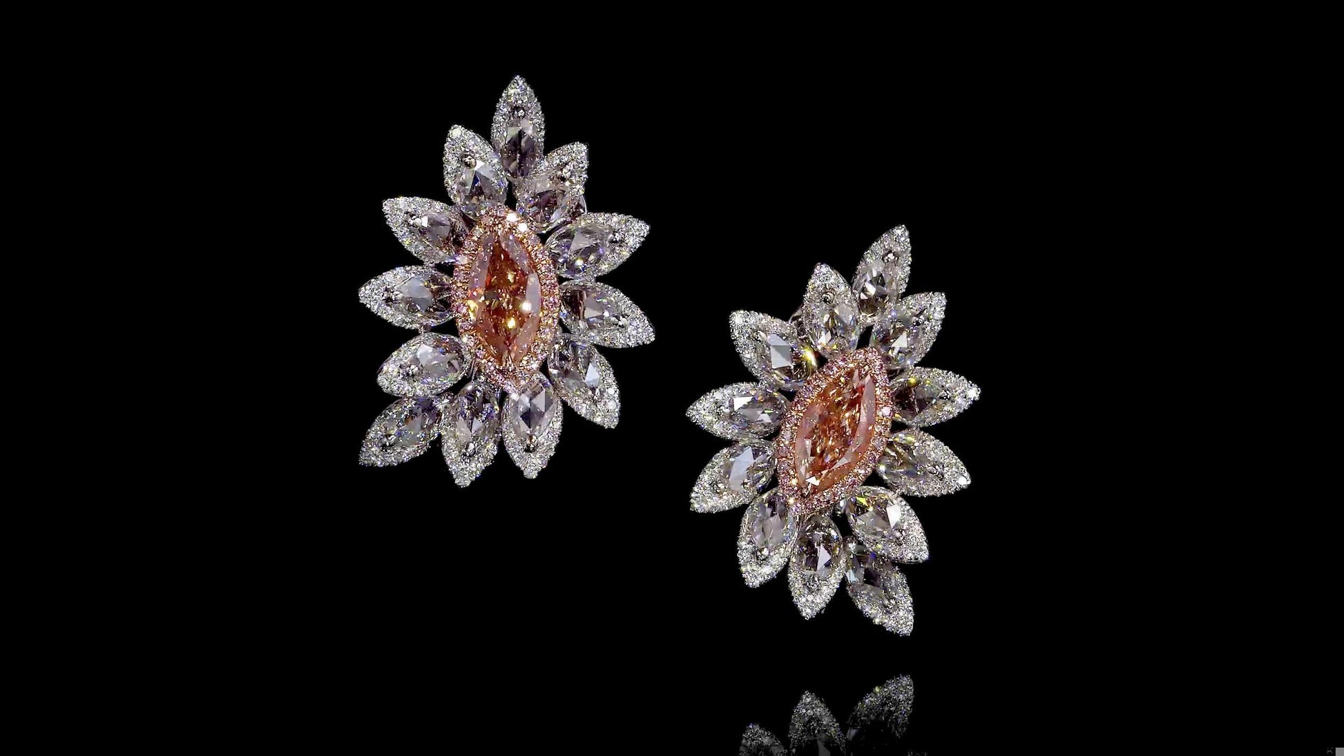 Emilio Jewelry GIA Certified Pink Diamond Suite