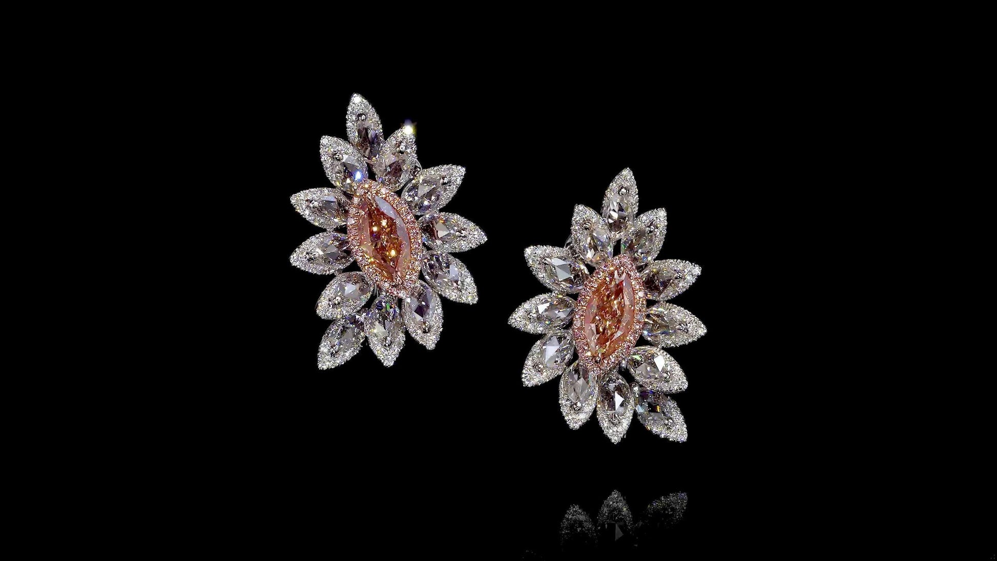 Emilio Jewelry GIA Certified Pink Diamond Suite