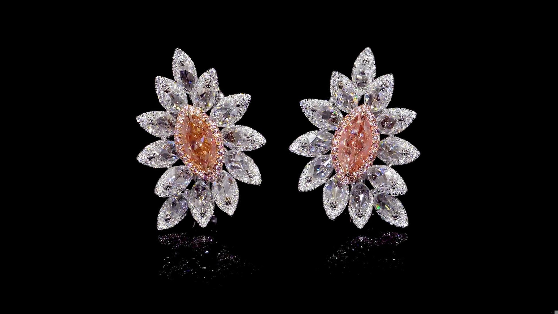 Emilio Jewelry GIA Certified Pink Diamond Suite