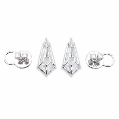 Emilio Jewelry Gia Certified 10.34 Carat Kite Diamond Stud Earring