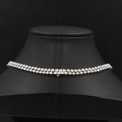 Emilio Jewelry Gia Certified 28.00 Carat Diamond Necklace