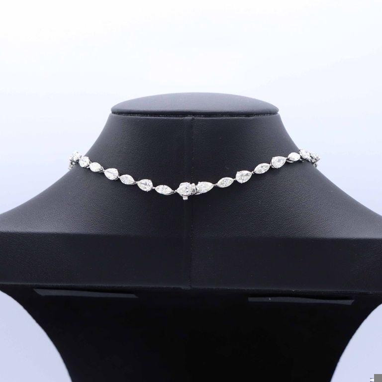 Emilio Jewelry Important Diamond Necklace