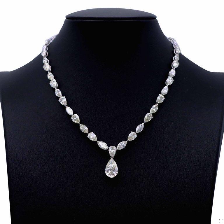 Emilio Jewelry Important Diamond Necklace