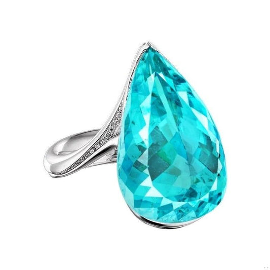 Emilio Jewelry Natural Paraiba Ring