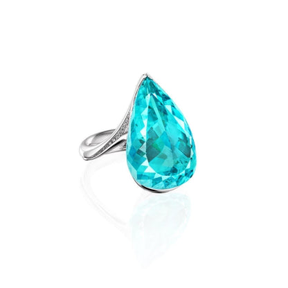 Emilio Jewelry Natural Paraiba Ring