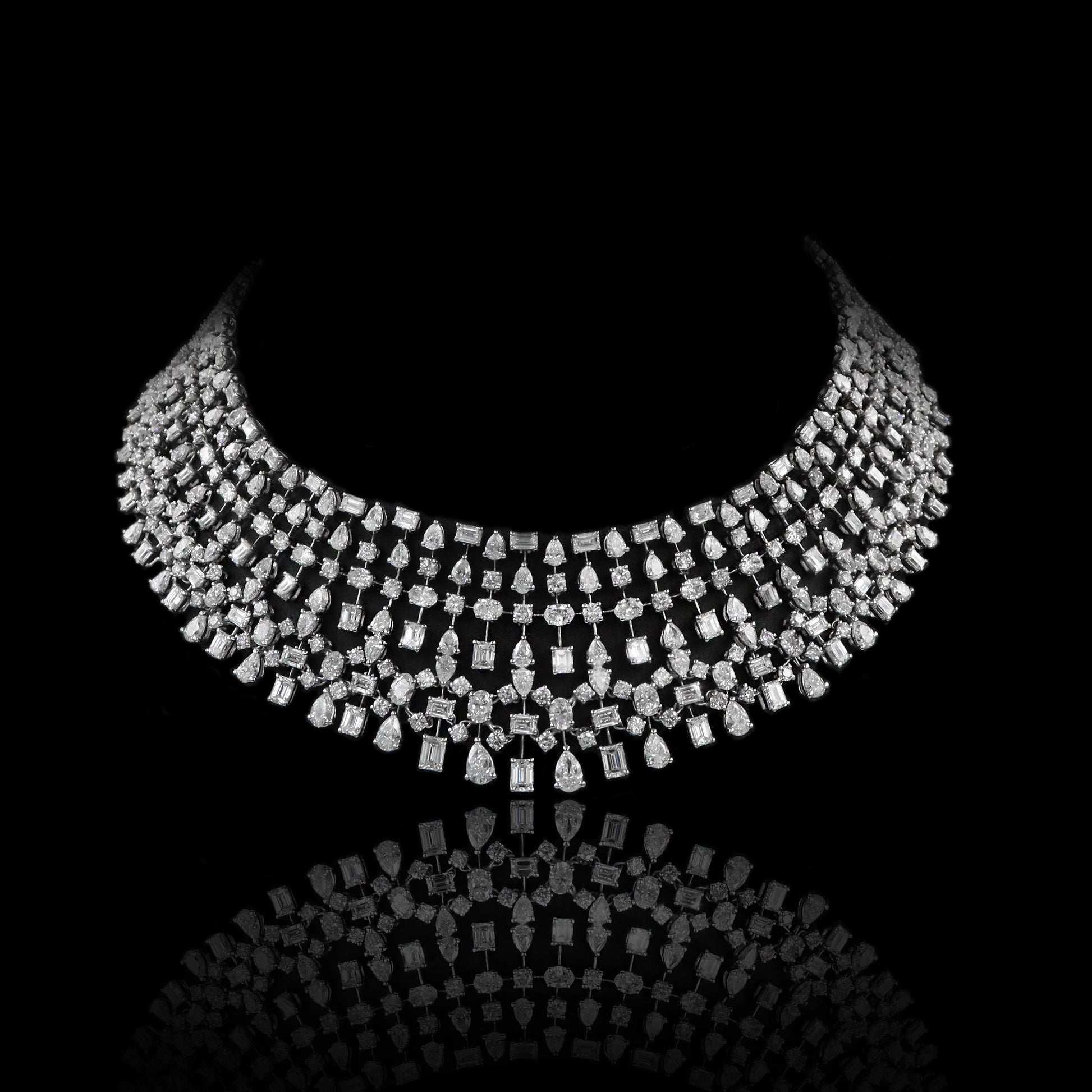 Emilio Jewelry Red Carpet Diamond Choker Necklace