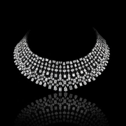 Emilio Jewelry Red Carpet Diamond Choker Necklace