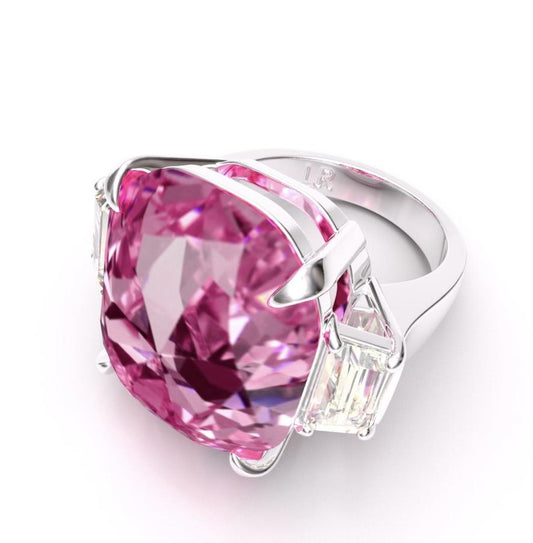 Emilio Jewelry Gia Certified 15.00 Carat Pink Diamond Ring