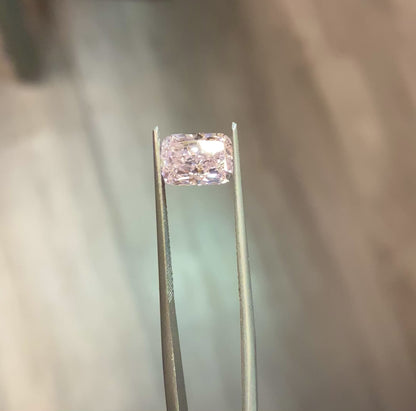 Emilio Jewelry Gia Certified 2.00 Carat Fancy Pure Pink Diamond