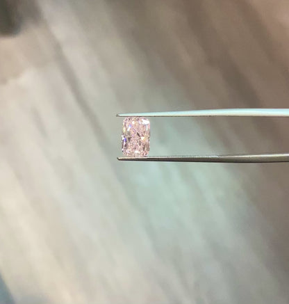 Emilio Jewelry Gia Certified 2.00 Carat Fancy Pure Pink Diamond