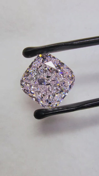 Emilio Jewelry Gia Certified 12.00 Carat Pink Diamond Ring